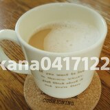 スタバ風ほうじ茶ラテ